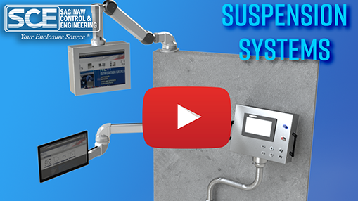 Play button for suspension system video