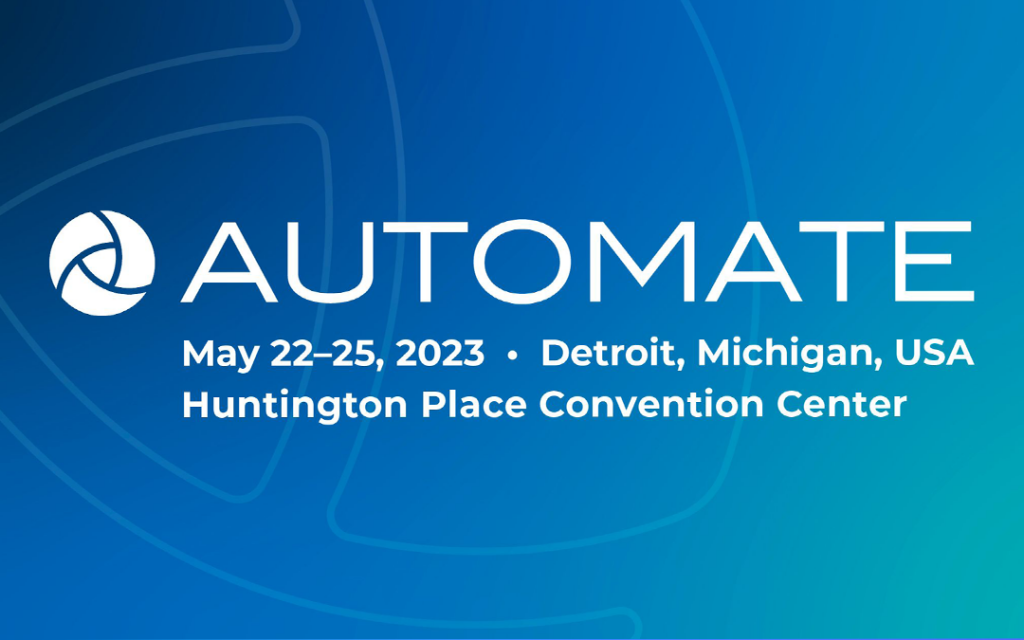 announcement showing automate show for Detroit