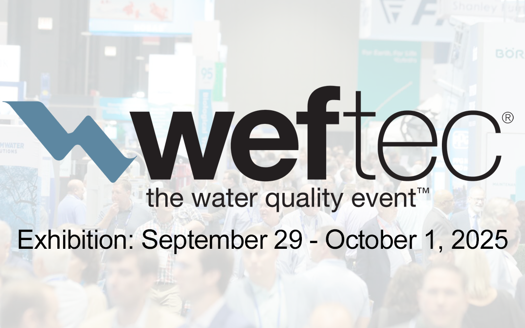 WEFTEC 2025 Sept 27 – Oct 1